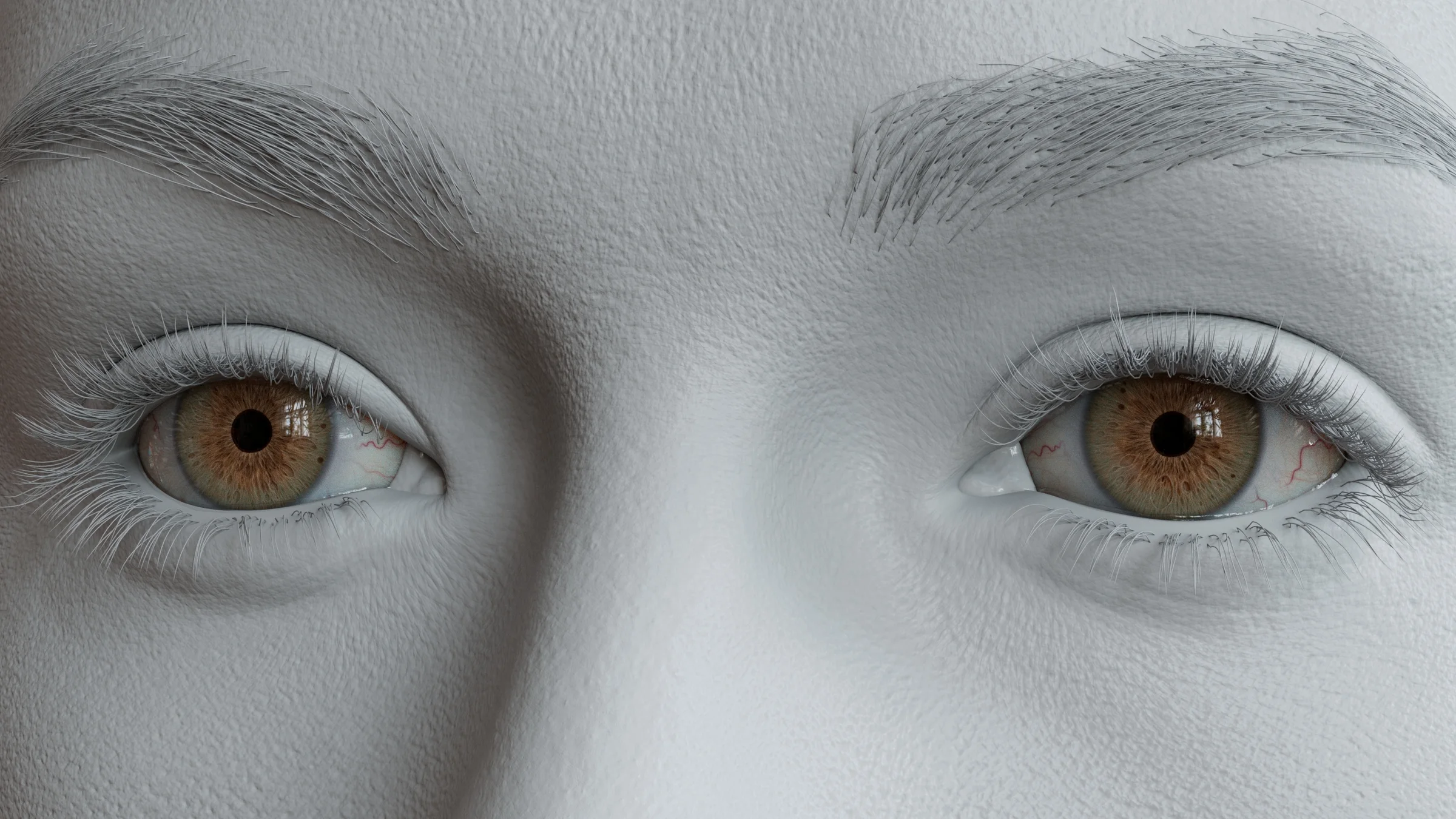 iris #03 rendered, hazel preset